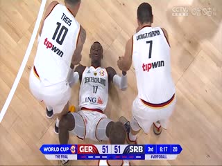 男篮世界杯 德国VS塞尔维亚 20230910（陈广锐、苏坤雄）